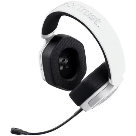 Trust Gaming Auriculares GXT 492W Carus con Micrófono Jack 3.5 Blancos